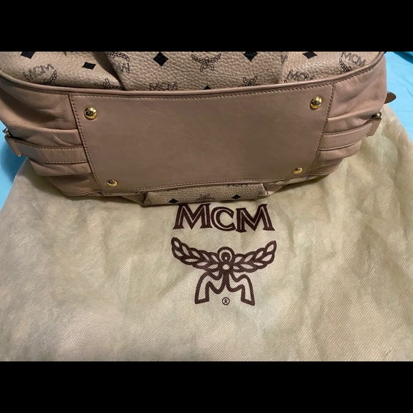 MCM Cream/Beige Vicetos handbag - Picture 5 of 5